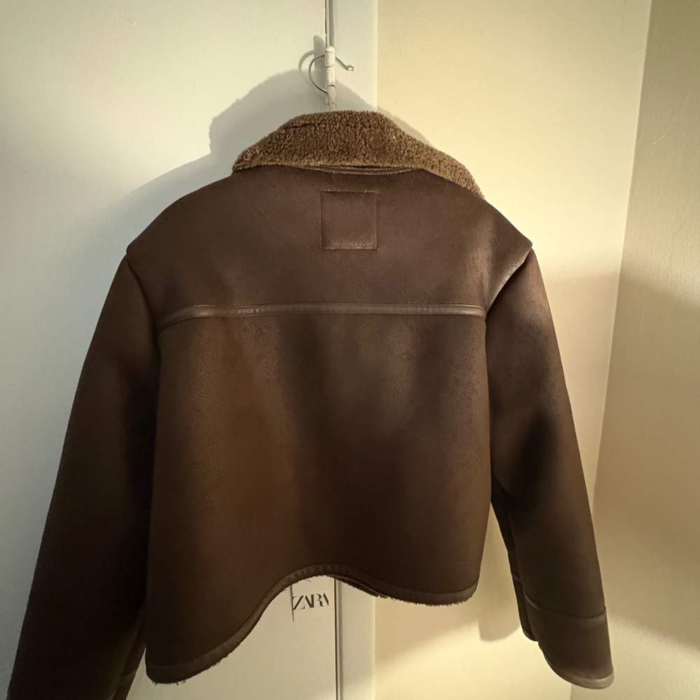 Brown Shearling Jacket